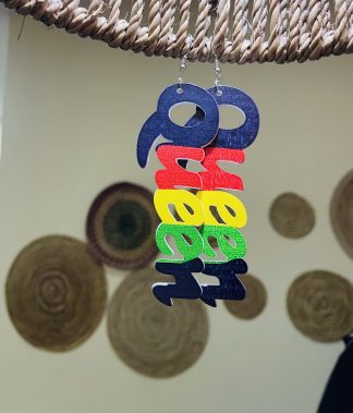 Bohemian Wooden Earrings for Women