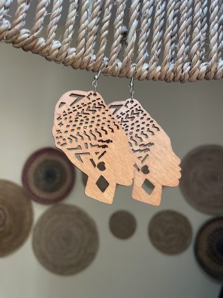 Bohemian Wooden Earrings for Women