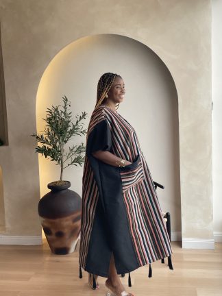 Aso oke bubu with tassels