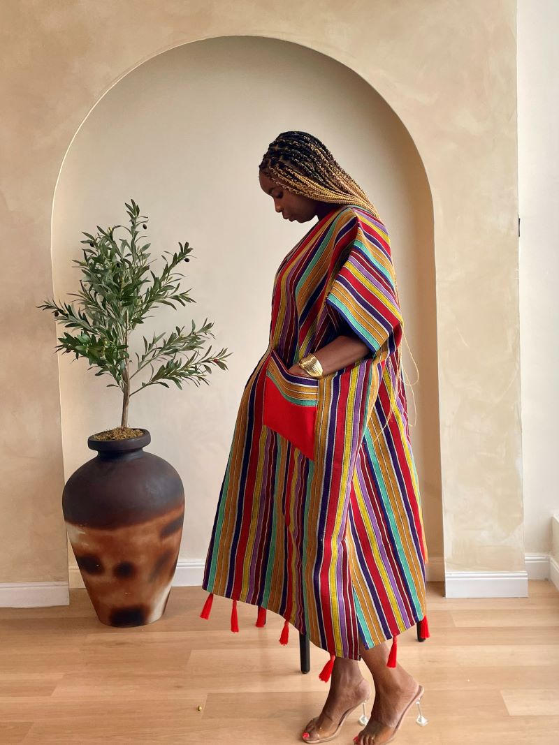 Multi colour Aso Oke bubu by IvybyIvie