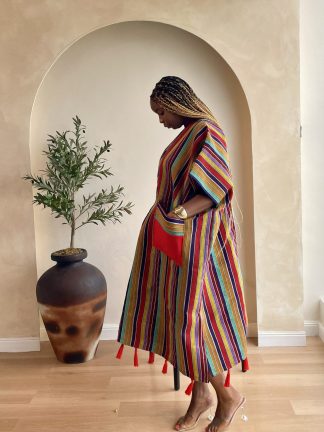 Multi colour Aso Oke bubu by ivybyivie